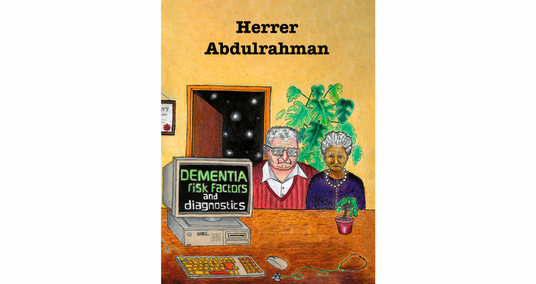 Omslag proefschrift 'Dementia. Risk factors and diagnostics'